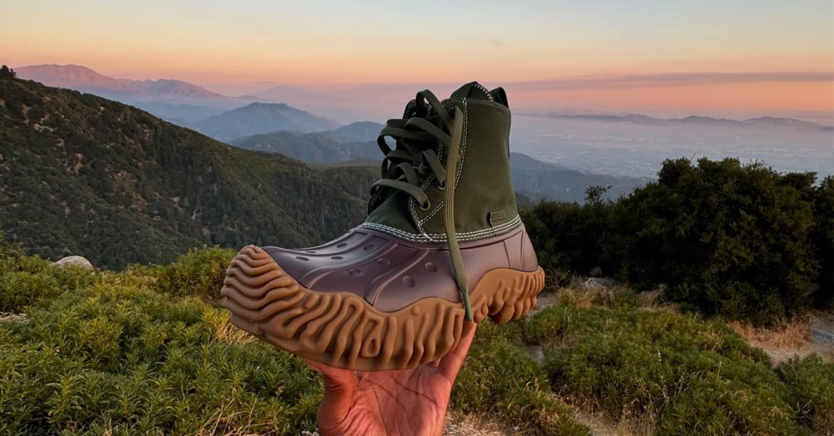 Croc fur boots sales